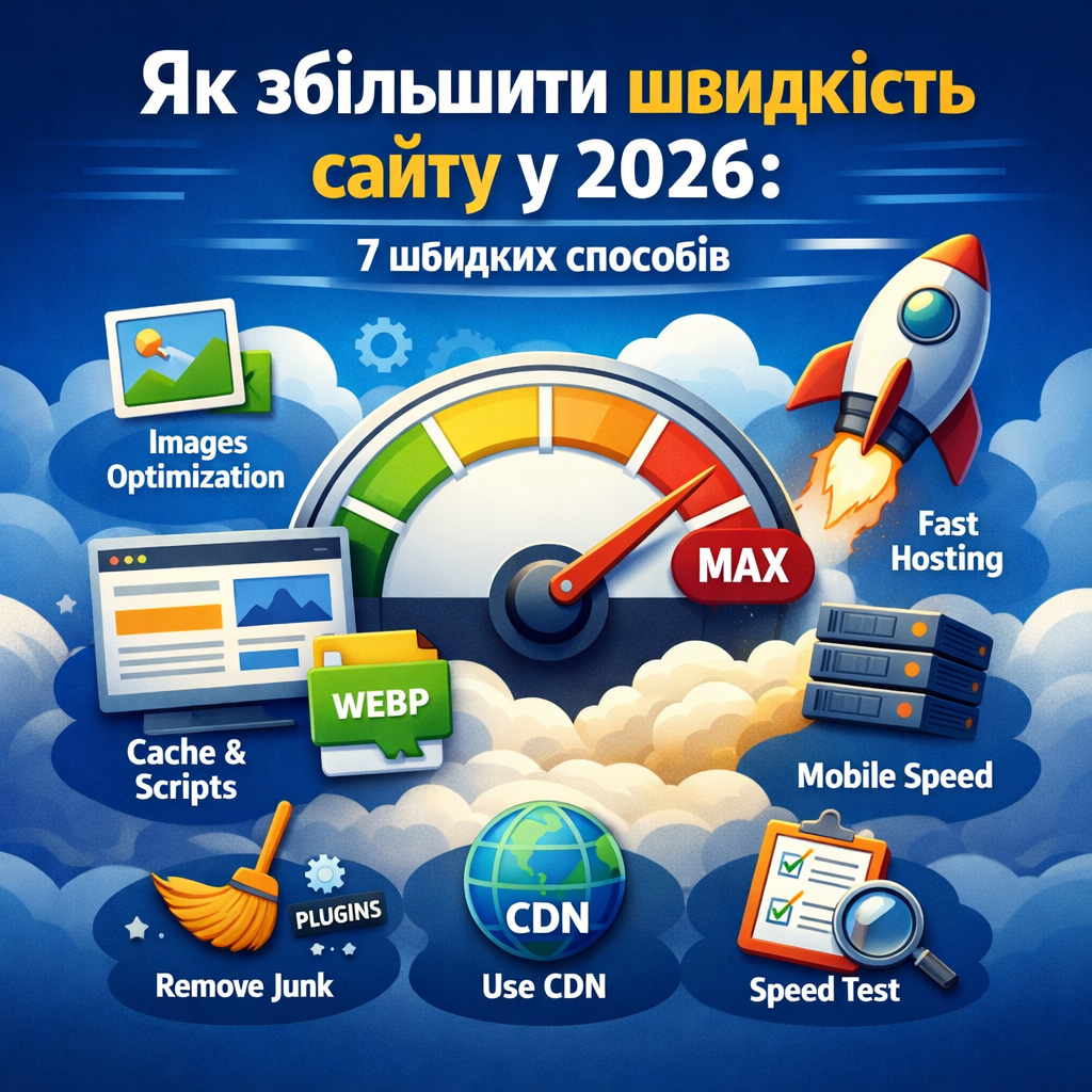 Як прискорити сайт