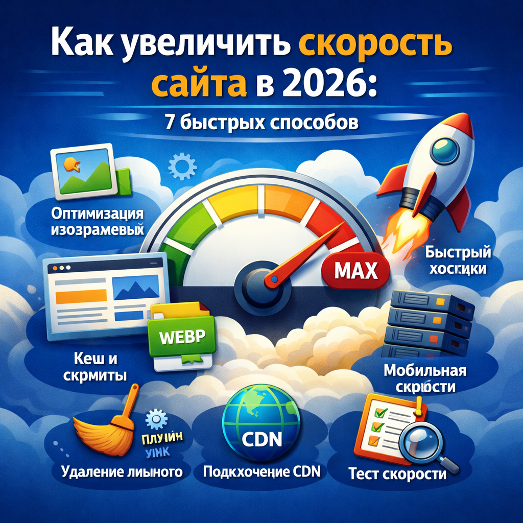 Как ускорить сайт
